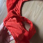 We Wore What   Red One Piece Swimsuit Photo 1