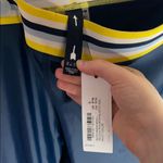 The Upside x Soulcycle yellow rainbow leggings size 10 Blue Photo 9