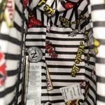 Nicole Lee Black Crossbody Bag with Gold Chain and Decorative Patches Photo 10