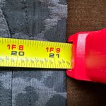 Think Tank Gray & Black Animal Print Wide Collar Hidden Button With Pockets Sz S Photo 14