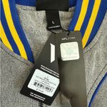 The Wild Collective LA Rams Jacket Retro Size L Gray Blue Yellow Size L Photo 1