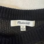 Madewell  Black Long Sleeve Women's Top Photo 2