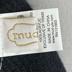 Mud Pie  • Burgundy Plaid Blanket Shawl Poncho Photo 4