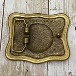 Head SISI AMBER United States of America Indian Rhinestone Brass Belt Buckle Photo 2