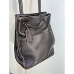 Coach  Sonoma Drawstring Natural Grain Chocolate Brown Leather Bag Photo 4