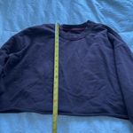 Women's Brown cropped long sleeve shirt size small Photo 1