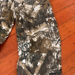 Camouflage Wide Leg Jeans Green Photo 4