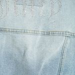 Juicy Couture  Stone Light Wash Denim Vest Sz S NWT Photo 5