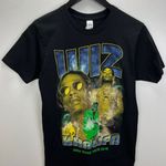 Wiz Khalifa High Road Tour 2016 Rap Tee Size Small Black Graphic Concert Unisex Photo 3