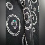 Vtg Marisol Black Silk Ruffle Sequin Skirt Y2K Fairy Whimsygoth Coquette 90s Photo 2