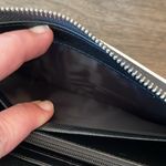 Coach  Accordian Leather Zip Around Wallet Photo 9