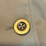 Roz & Ali  Beige Tan Belted Trench Coat Double Breasted Women’s Size Medium Photo 15