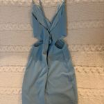 Blue Blush Blue Cutout Mini Dress Photo 1