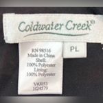 Coldwater Creek  L Fall Multi Mixed Media Print Ruffle Midi Skirt - Petite Photo 5