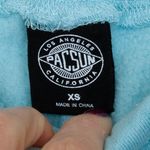 PacSun NWT  Womens Drawstring Fleece Sweat Shorts Size XS Blue Casual Cozy Lounge Photo 2