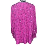 Ava & Viv  Boho Bird Print Peasant Blouse Photo 2