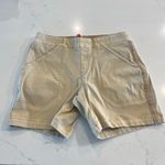 Spanx  Stretch‎ Twill 6” Shorts In Almond Size Medium Photo 2