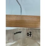 Garage Jeans Women Size 7 Cream Denim High Rise Straight Denim Cotton Pockets Photo 4