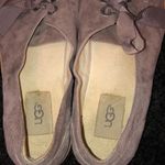 UGG Australia Carilyn ribbon sneakers suede leather slip on shoes brown size 9 Photo 5