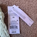 Wild Fable NWT XS Crochet Knit Flare Cover Up Pants 60% Cotton Boho Beach Cream Photo 2