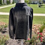 Vocal USA Studded Black Denim Jacket Photo 3