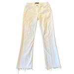 3X1 NYC Austin white high rise crop straight leg jeans 26 Photo 3
