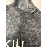 Luluroe Kill No‎ Vibes Gray Hoodie graphic Soft Size 2xL Photo 1