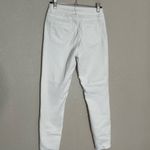 Blue Spice  White Fray Skinny Jeans 0 Photo 1