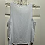 HEROINE SPORT Womens Moisture Wicking Sleeveless Tank Top Size XL mesh sides White Photo 5