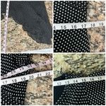 Adrianna Papell  Vintage Y2K Silk Polka Dot Midi Dress 14P | Classic Retro Photo 5