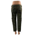 Sanctuary Women's Green Camo Army Mid Rise Tapered Cargo Denim Jeans Size 26 Photo 2