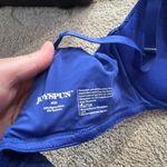 Joyspun Bright Blue Lace Overlay Underwire Bra w/ Padding Women's Size 40D Photo 5