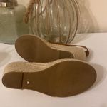 Acacia Swimwear MATT & NAT Acacia Vegan Leather Espadrille Wedge Heels brown EU38/US8 Photo 6