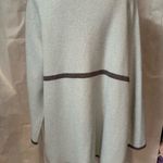 Elle  Gray Sweater with Black Accents Photo 5