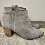 Madewell  The Billie Boot Suede Leather Stacked Heel Ankle Tan‎ Womens Size 9 Photo 0