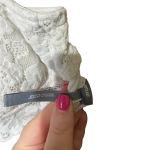 Aerie  White Floral Lace Bralette Size‎ Medium (adjustable straps) Photo 5