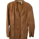 st. john's bay St John’s Bay Suede Leather Jacket Large Photo 0