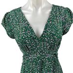 NEW Commense Green Floral V Photo 2
