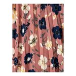 Metro Wear Floral Pleated Skirt Pink Blue White Flowers Light‎ Size Large NWT Photo 2