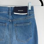 Spanx  Jeans Womens XS Tall Blue Kick Flare High Rise Pull On Denim Pants Stretch Photo 3