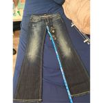 EXPRESS  Y2K low rise boot cut jeans size 6 Photo 6