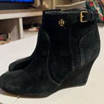 Tory Burch , Milan suede black ankle boots women’s size Photo 1