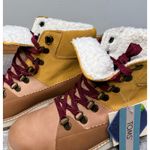 Toms Mesa Waterproof Boots NEW Womens 7 Honey Brown Oiled Nubuck Suede Mid Calf Photo 8