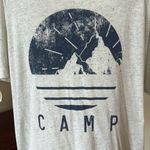 Comfy CAMP Boyfriend Tee Heather Oatmeal Size XL Photo 1