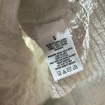 Garage Aeropostale eyelet lace front cropped coquette milkmaid puff sleeve top Photo 5