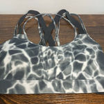 Victoria's Secret Women's So Strappy Tie Dye Sports Bra Gray White Black Small Photo 0