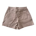 Spanx  6” Twill Shorts Khaki Tan NWT Photo 3