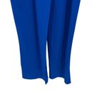 Karina Grimaldi Silvia Solid Jumpsuit Sleeveless Open Back Blue Size Small Photo 6