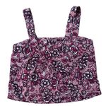 Faherty  NWT Pacifica Rose Desert Bloom Linen Top Photo 1