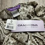 Swim Cover Up Wrap Skirt in Snake Photo 11